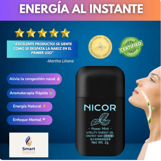 Nicor - Inhalador Nasal Que Mejora La Respiración